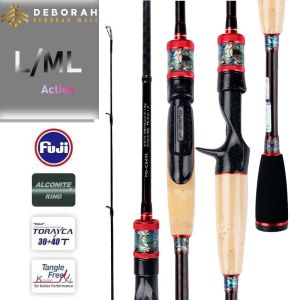 ผลิตภัณฑ์ใหม่ เบ็ดตกปลา ปั่น/คันเบ็ดตกปลา คาร์บอนก้านใย แหวนฟูจิ แอ็คชั่น M/มล./พลังงานเร็ว ความยาว