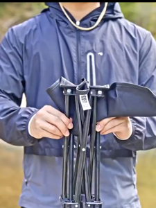 BASE OUT เก้าอี้พับกลางแจ้งเก้าอี้ตกปลาแบบพกพา เก้าอี้สนามพับเก้าอี้พับได้