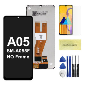 6.7" TFT For Samsung Galaxy A05 with frame Display Touch Screen Digitizer For Samsung A05 A055 A055F LCD Display Replacement
