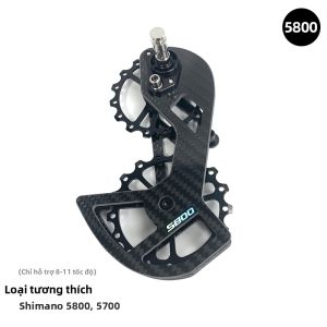 L-TWOO | Bánh Đỡ Xích Đa Cỡ Trung Tính Từ Sợi Carbon Gốm