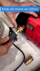 Bộ khớp nối nhanh đầu ra Đài Loan cho máy rửa xe áp lực cao máy xịt rửa cao áp máy rửa xe gia đìn