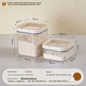 anya | Food Grade Sealable Multi-use Storage Container