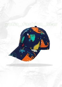 topi anak baseball/ character) motif dino prin terbaru