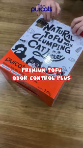 Cature Tofu Cat Litter 14L 5.6kg Odor Control Clumping Plus Mix Master 3in1 Premium Tofu Pasir Kucing