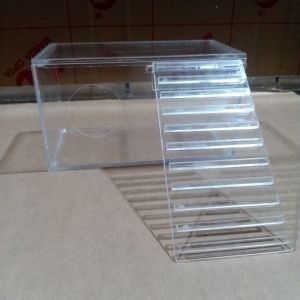 AKSESORIS RUMAH ACRYLIC UNTUK KANDANG HAMSTER 15X8X8 CM - BISA CUSTOM