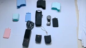 Ốp silicon bảo vệ DJI Osmo Pocket 3 4 4P combo Tay Cầm Máy Ảnh Gimbal Vỏ Chống Trầy Xước Vỏ Bảo Vệ Mềm Nắp ống kính
