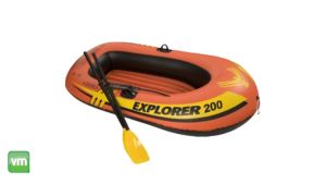Thuyền bơm hơi EXPLORER 200 kèm bơm tay mái trèo