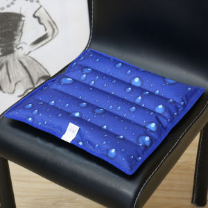 45x45cm PVC ghế xe hơi làm mát Tấm Đệm ghế ngồi phụ mô tô mùa hè Túi độn đá bông tuyết nhỏ giọt in nạp nước Mat đệm ghế phù hợp với nhà ghế xe hơi Đệm ghế làm mát gối