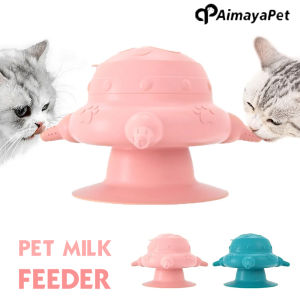 AIMAYAPET 240ml Puppy Feeder Milk Bowl For Nursing Puppy 4 Teats Puppy Bottles For Multiple Puppies Doggie Bubble Feeder