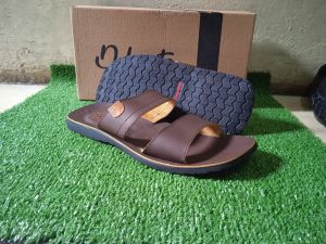 Sandal pria 100% kulit 4sli model Ban 2 full kulit sampai alas