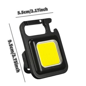 lampu emergency led usb gantung kunci bisa pembuka botol