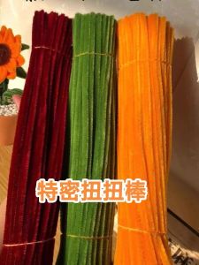Macaron Colored Twist Sticks 1000 Pieces Handmade DIY Material Super Dense Bouquet Creative Toys for All Ages Boys And Girls