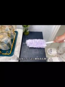 💯静电除尘刷子 不扬灰尘 扫灰尘神器 Strong Electrostatic Dust Cleaning Brush Clean Narrow Place Brush Disposable Dust Brush Duster
