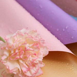 [20Sheets] 58x58cm 2 Tones Gold Series Flower Wrapping Paper Bouquet Flower Florist Gift Wrapper Paper Pembalut Bunga