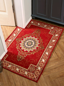 QIQIJIA | Non-slip Door Mat Red