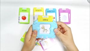 Talking Flash Cards Reader / Educational Toys for Kids/ Kids Goodie Bag Gifts / Children Day Gift/ Christmas Gift