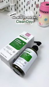 Dầu gội Cleanday 300ml chiết xuất thảo dược từ tự nhiên sạch gàu sạch nấm da đầu mượt tóc không xơ rối