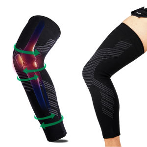 1PCS Copper Compression Leg Sleeve - Long Knee Leg Sleeve for Knee Pain ReliefSwellingArthritisPoor CirculationRunnerSports
