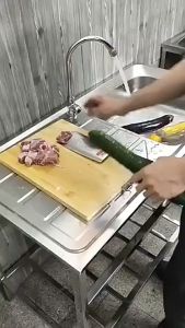 🔥304 Stainless Steel Kitchen Sink: Portable & Disinfection Sinks for Countertop