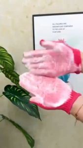 Shower gloves scrub Bath exfoliating glove