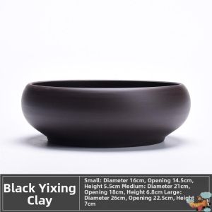 Large Size Ceramic Flower Pot for Home Use Water Cultivation Lotus Leaf Special Bowl Lily Pad Cactus Planting Basin Jar