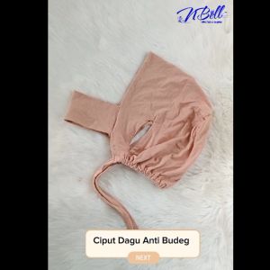 Ciput Dagu Tali Kaos Rayon Premium: Inner Dagu Anti Budeg