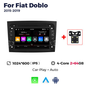 MEKEDE Android15 for Fiat Doblo 2015 2016 2017 2018 2019 Car Radio Video Player 7" GPS Navigation RDS WIFI Carplay Screen Stereo