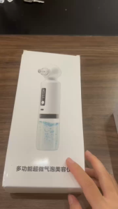 Máy Hút Mụn Đa Năng Hút Mụn Đầu Đen Mụn Cám Dầu Thừa Phun Sương Nóng/Lạnh 6 Đầu Hút