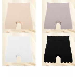 MiiOW | กางเกงขายาวเอวสูงแบบสวมสำหรับผู้หญิงที่มีครรภ์ กางเกงชั้นในแบบไร้ตะเข็บระบายอากาศได้ดี ป้องกันแสง 3 ชั้น ผลิตจากผ้าไนลอน กางเกงชั้นในสตรี