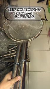 Serokan Taiwan - Saringan Minyak Besar - Serokan Minyak Stainless