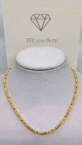 MJ Jewellery 375/9K Gold Necklace R80 (S Size)