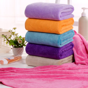 Pure Cotton Soft Bath Towel for Women Home Use Quick Dry Large Size for Hotel Beauty Salon Bedding Polyester Nylon Fabric