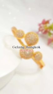 Gelang xuping gelang dewasa bangle wanita terbaru permata perhiasan lapis emas gold GL 100