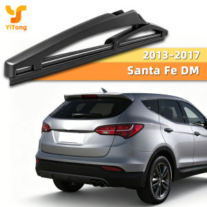 Suitable For Hyundai Santa Fe DM 2013–2017 Car Rear Wiper Blade Quiet Wiping Natural Rubber Rear Windshield Wiper Replacement