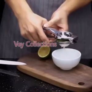 • BISA COD • Perasan Jeruk Stainless Manual / Lemon Squeezer / Orange Lime Squeezer / Pemeras Buah ORIGINAL Quality