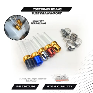 TUBE DRAIN SELANG PEMBUANGAN FILTER UDARA VARIO 125 150 DAN PCX / NEPEL