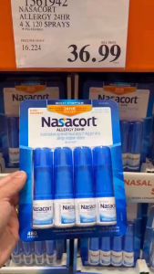 [HÀNG MỸ] SET Xịt Mũi Giảm Xoang Nasacort Állergỵ Spray 24HR® Của Mỹ
