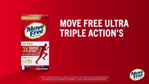 Move Free Joint Health Ultra Triple Action 75 Tablets (3 Bottle) Schiff Supplement Bone Joint Support EXP:2027