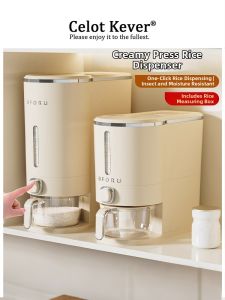 Press Type Anti Pest Moisture Proof Rice Storage Bin