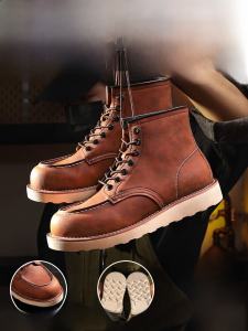 Ameika Jie 875 Workwear Martin Boots 2025 New Retro Good Year American Style Mens Mid-Calf Boots