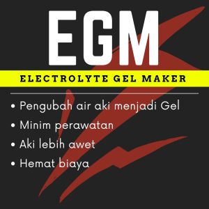EGM Elektrolit Gel Maker Merubah air Aki menjadi Gel 100 ML