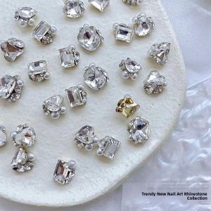 Super Shiny Nail Art Decorations Diamond Stacked Nail Balls Finished Product Nail Decorations Comfortable Glossy Nail Tools