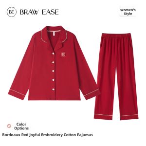 BE | Cotton Long Sleeve Couples Home Wear Set