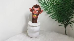 27CM Skibidi Toilet Stuffed Toys Christmas Birthday Toys For Kids Cartoon Dolls Plush Toy Toilet Man Monitor Stuffed Speakerman Funny Doll