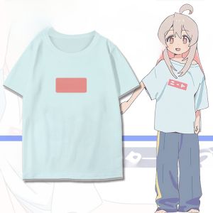 Pure Cotton Anime T-Shirt Short Sleeve Cosplay Clothing Street Style Summer Casual Wear for Boys And Girls from 8 Years Old