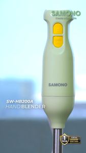 SAMONO Blender Tangan 250W 2 Mode Speed Turbo Stainless Steel 304 Anti Karat - Garansi 1 Tahun SW-HB200A