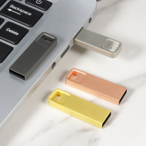Jaster | Original genuine office product Metal USB Flash drive Business gift Memory stick 128GB 64GB 32GB 16GB 8GB 4GB Silver Pen drive