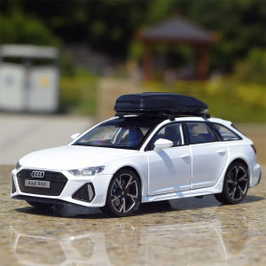 1:32 Audi RS6 Wagon Travel Car RS7 Sedan Sports Car Alloy Metal Model Toy Decoration Gift Collectible Static Model Car