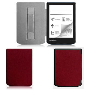 Case for 6" Pocketbook Verse Pro Color/PB634 Verse Pro e-ReaderLightweight PU Leather Folio Cover with Auto Sleep/Wake