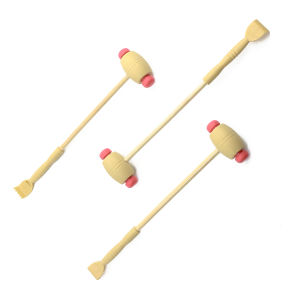 GotGo ไม้เกาหลัง + ที่นวดแขนไม้ 2 in 1 ไม้นวดอคลายเส้น ลดปวด ไม้นวดคอ เกาหลัง Massage